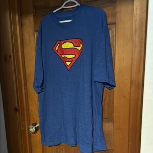 Superman Blue T-Shirt 4XLT